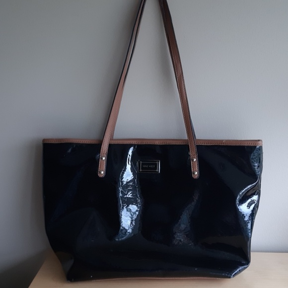 NINE WEST Women's Tote Bag Black - Picture 1 of 2